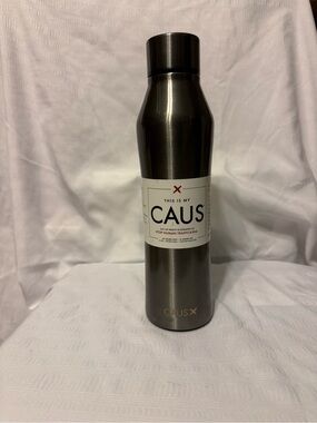 CAUS Stainless Steel Bottle in Gunmetal